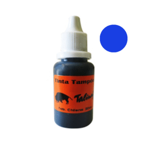 Tinta Tampón Azul 20cc Talinay