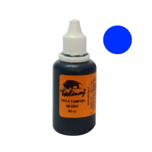 Tinta Tampón Azul 30cc Talinay