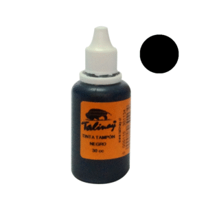 Tinta Tampón Negro 30cc Talinay