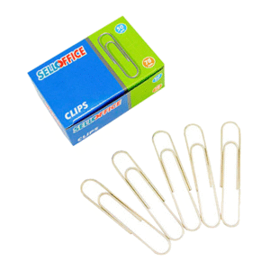 Clips Metálicos Punta Redonda 78mm 50 Unidades Sellocinta