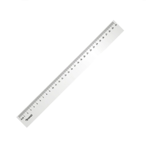 Regla Transparente Acrílica 30cm Hand