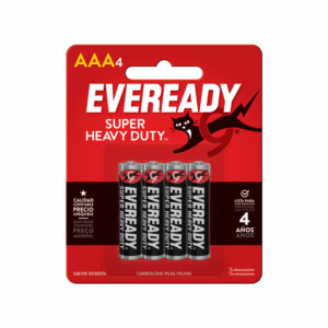 Pilas AA Negras 4 Unidades Everyready