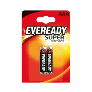 Pilas Alcalinas AAA Negro 2 Unidades Eveready