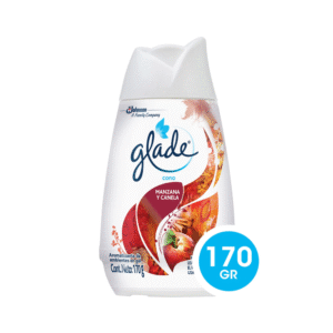 Desodorante Ambiente Cono Gel Aroma Manzana Canela 170gr Glade