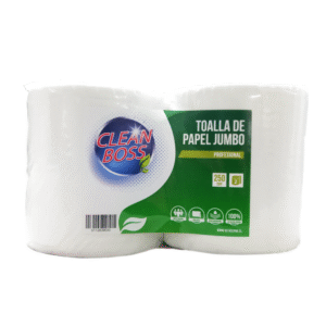 Toalla Papel Jumbo Blanca 250m x 2 Unidades Big Boss