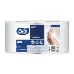 Toalla Jumbo Doble Hoja 200m x 2 Unidades Elite