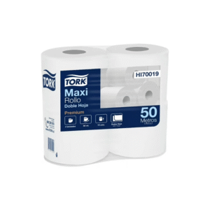 Papel Higiénico Maxi Doble Hoja 50m x 4 Unidades Tork
