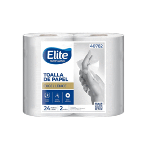 Toalla Papel Clásica Doble Hoja 24m x 2 Unidades Elite