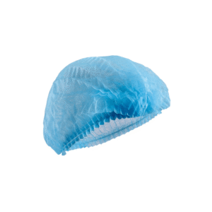 Gorro Desechable Clip Celeste Bolsa 100 Unidades