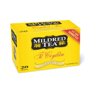 Té Ceylán 40gr Caja 20 Bolsitas Mildred Tea