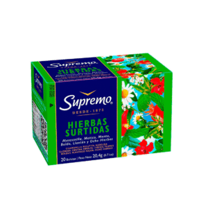 Té Hierbas Surtidas 20 Unidades Té Supremo