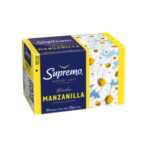 Té Hierbas Manzanilla 20 Unidades Supremo