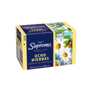 Té Hierbas Ocho Hierbas 40gr 20 Unidades Té Supremo