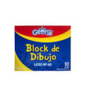 Block Dibujo Liceo Nº60 10hjs Georgi Artel