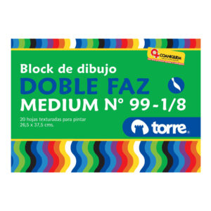 Block Dibujo Medium N°99 1/8 20hjs Torre