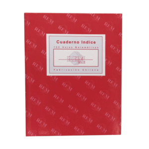 Cuaderno Índice Empastado 7mm 100hjs Rem