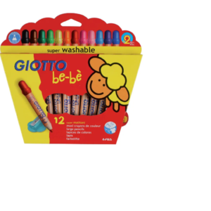 Tiza Bebe Jumbo 6 Colores Giotto