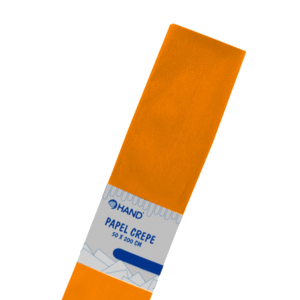 Papel Crepe Naranjo 50x200cm Hand