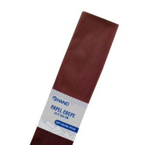 Papel Crepe Café Claro 50x200cm Hand