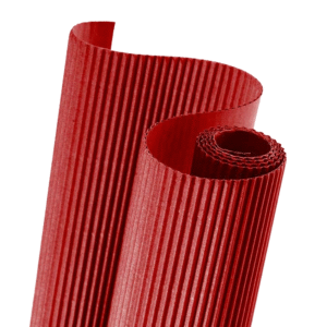 Cartón Microcorrugado Rojo 50x70cm Hand