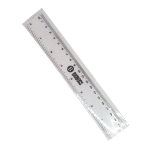 Regla Transparente Plástica 20cm Big Boss