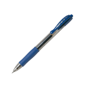 Lápiz Gel Retractil G-2 Azul Pilot