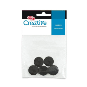 Imán Redondo 2cm 5 Unidades Creative Adix