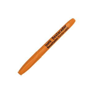 Destacador Lápiz Naranjo Isofit