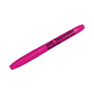 Destacador Lápiz Rosado Isofit