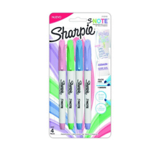 Destacador Note Blister Pastel 4 Colores 4 Unidades Sharpie