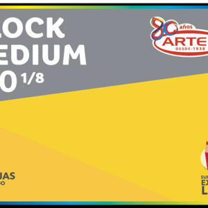 Block Dibujo Medium 180 1/8 20hjs Artel