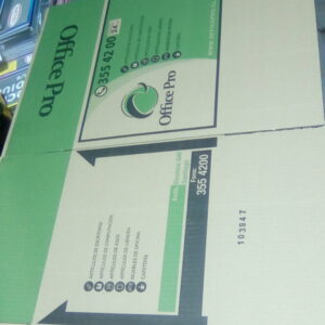Caja Embalaje con Impresión para Líquidos 238cmx223cmx360cm Office Pro