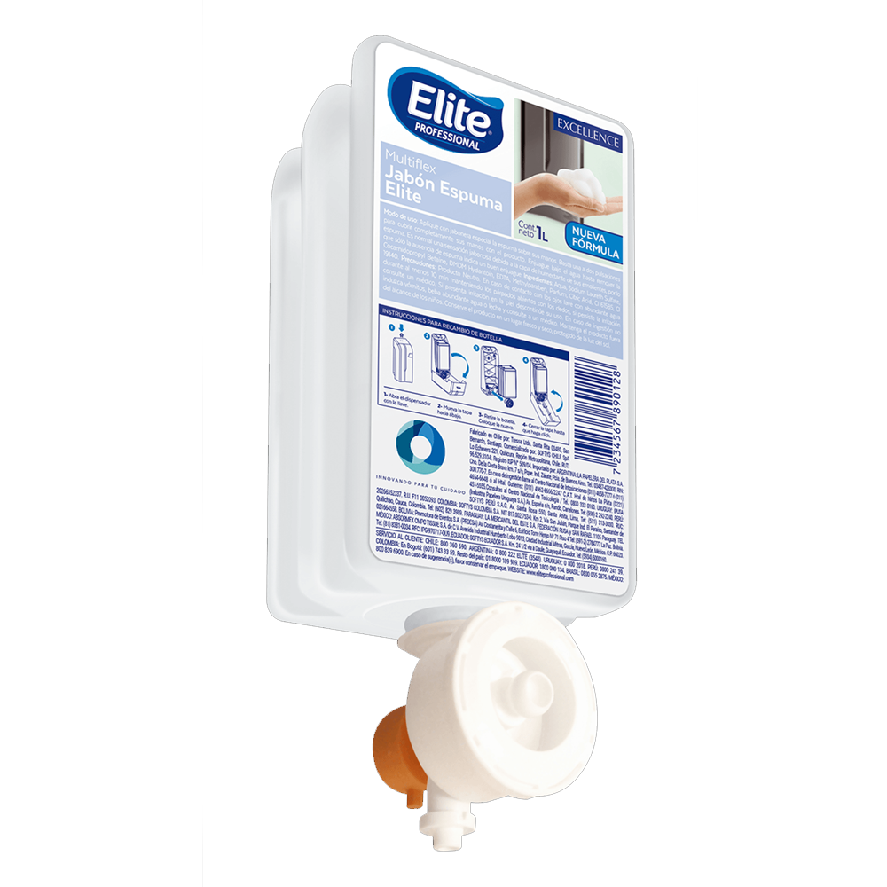 Jabón Espuma Multiflex 1000ml Elite - Imagen 2