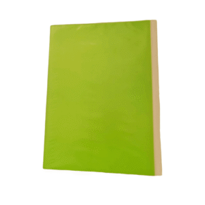 Carpeta Plastificada Verde Claro Oficio Sin Accoclip Sin Marca