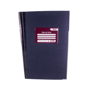Libro Acta Lineal con Folio 400hjs Aron