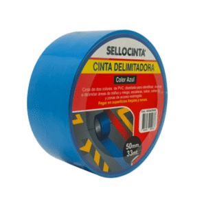 Cinta Delimitadora 50mm x 33m Azul Sellocinta