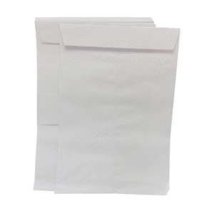 Sobre Saco Oficio Blanco 20x28cm 106gr 50 Unidades Isi