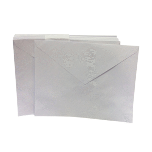 Sobre Medio Carta Blanco 15x23cm 80gr 50 Unidades Sin Marca