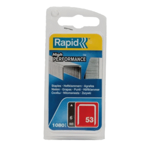 Grapas Galvanizadas 6mm 1080 Unidades Rapid