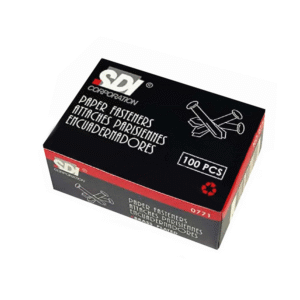 Broches Metálicos Dorados 32mm 100 Unidades SDI