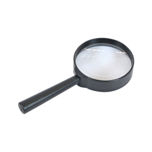 Lupa Mango Plástico Redondo 9mm Hand