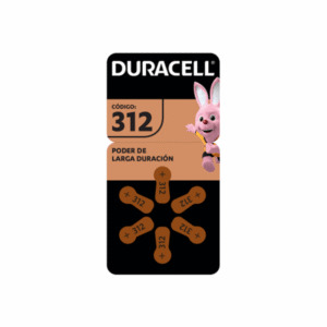 Pila Auditiva D312 6 Unidades Duracell