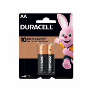 Pila Alcalina AA 2 Unidades Duracell