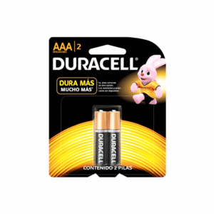 Pila Alcalina AAA 2 Unidades Duracell