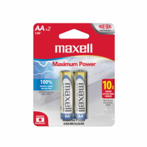 Pila Alcalina AA 2 Unidades Maxell