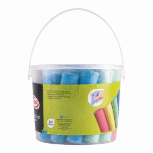 Tiza Grande Colores Surtidos 20 Unidades Adix