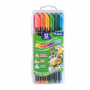 Lápices Fineliner 12 Colores Torre