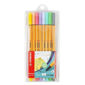 Fineliner Pastel Point 88 0.4mm 8 Colores Stabilo Boss