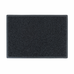 Limpiapiés Negro Jaspeado 100x120cm Sin Marca